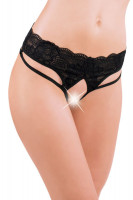 Стринги с доступом Flirton 2842 черные, 46-48