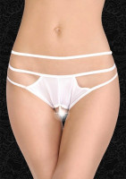 Трусики с бусинами Flirton 2831-1 белые, 46-48