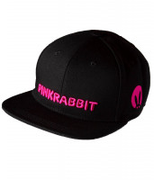 Бейсболка с вышивкой PINKRABBIT черная