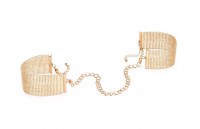 Браслеты-наручники декоративные  Bijoux Indiscrets Magnifique Handcuffs, золотистые