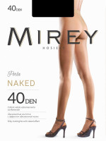 Колготки черные Mirey Naked 40 den, размер 4