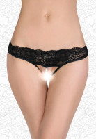 Стринги с бусинами Flirton 2832 черные, 42-44