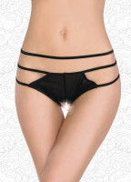 Трусики с бусинами Flirton 2831 черные, 46-48