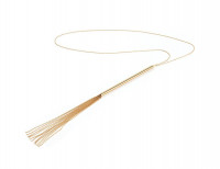 Ожерелье-кнут Bijoux Indiscrets Magnifique Necklace Whip, золотистое
