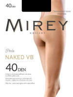 Колготки серые Mirey Naked VB 40 den, размер 4